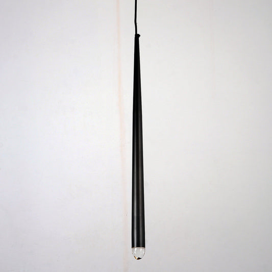 Arrow Crystal Large Pendant Bronze