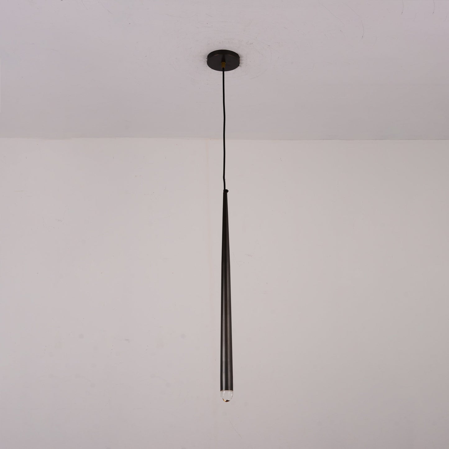 Arrow Crystal Large Pendant Bronze