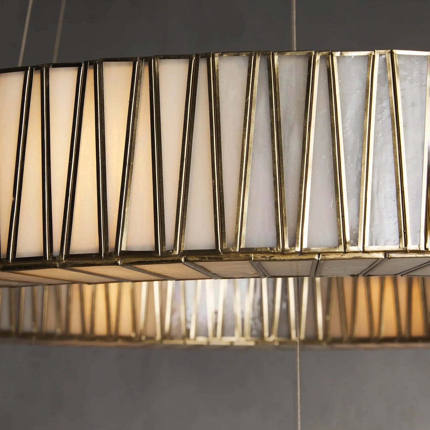 Art Glass Jeunet 2-Tier Round Chandelier (Copy)