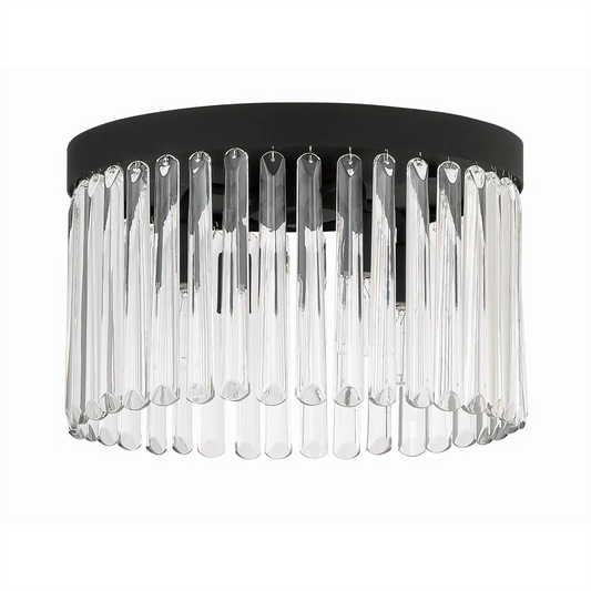 Emilie Flush Mount Ceiling Fixture 24"W customization