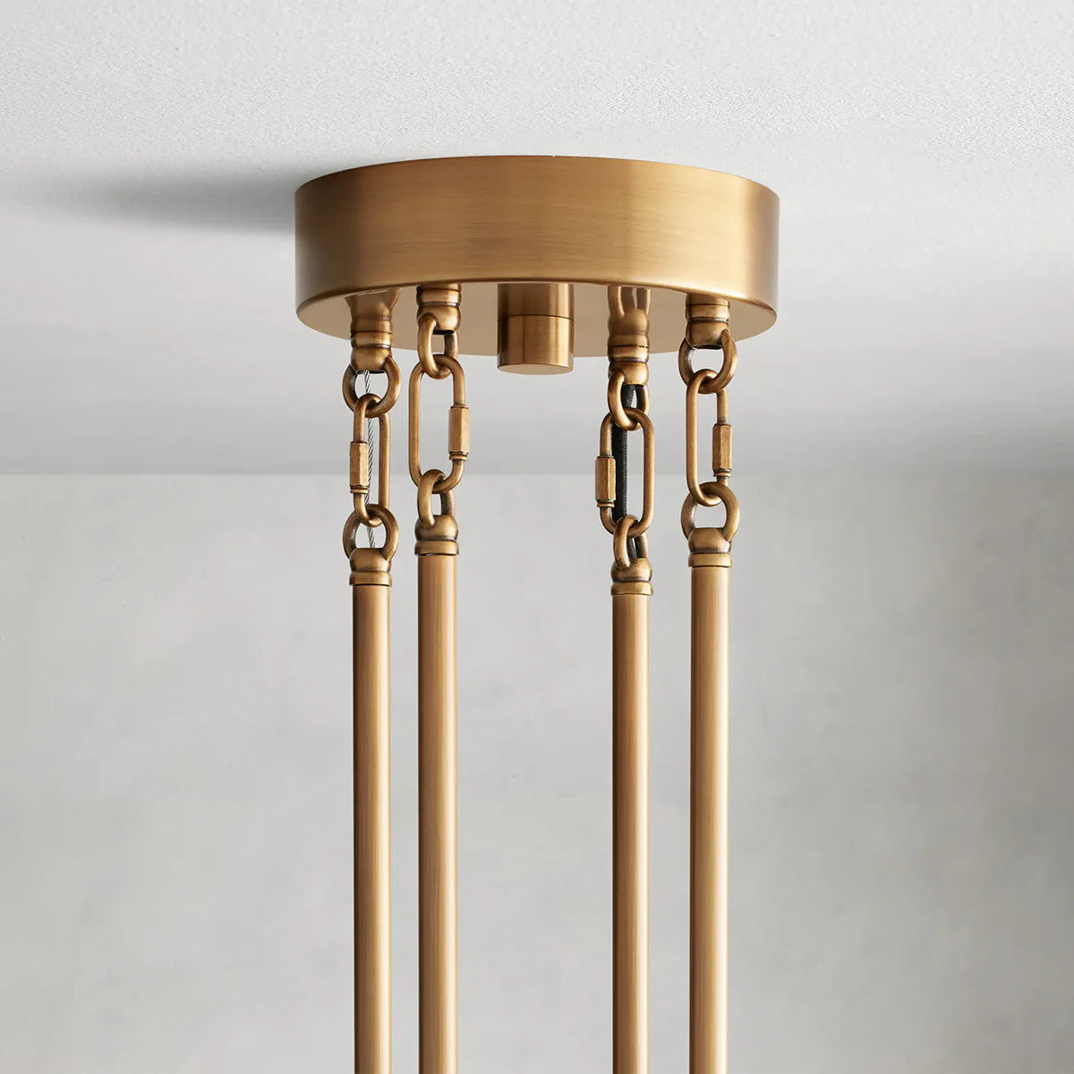 Art Glass Delsier Round Chandelier