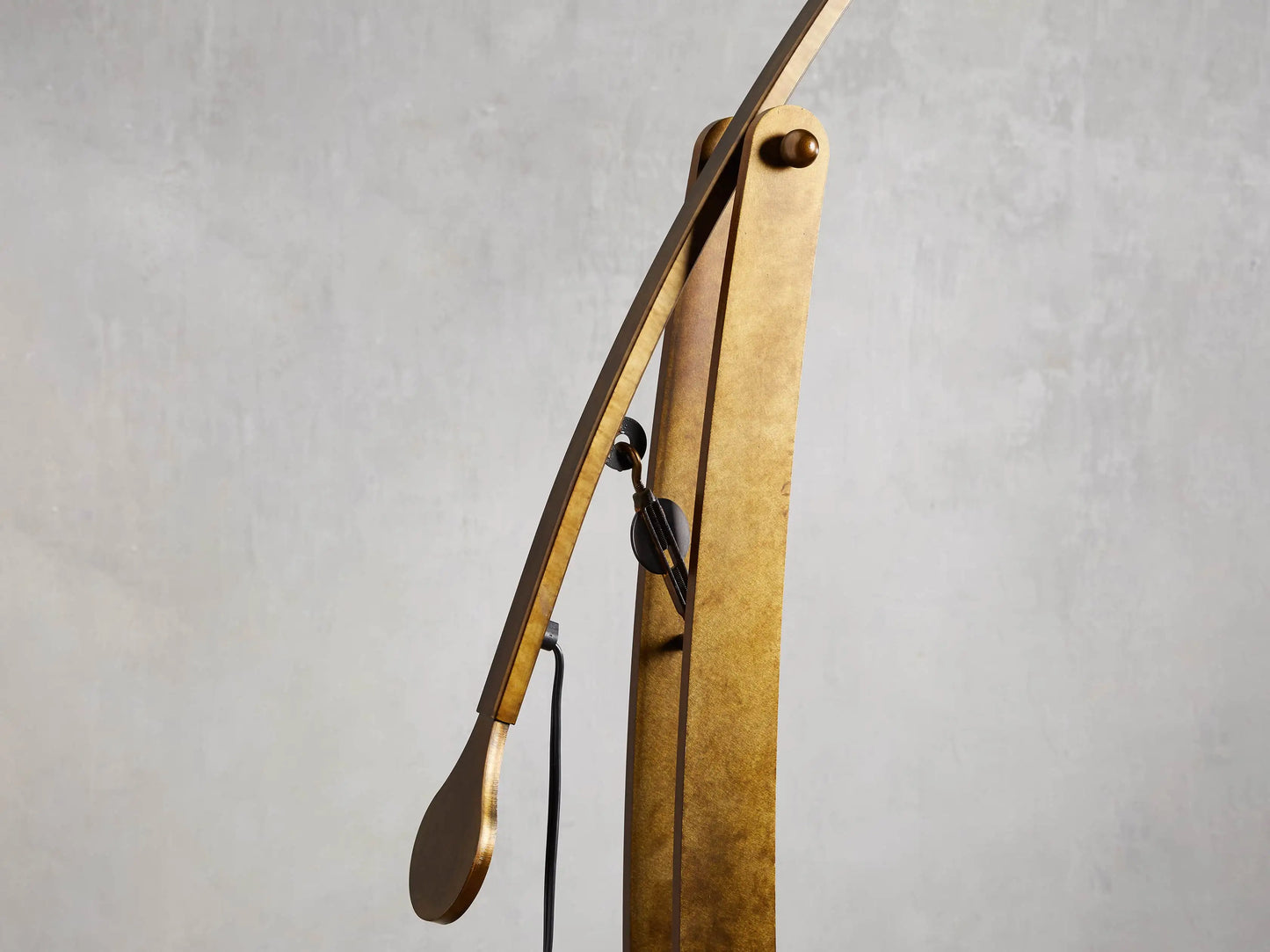 Arcadia Bronze Arc Floor Lamp