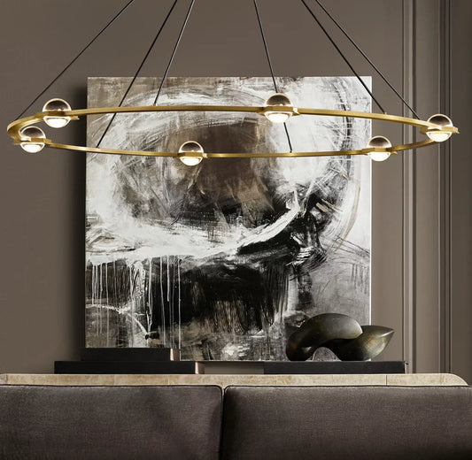ÉCLATANT ROUND CHANDELIER 48"