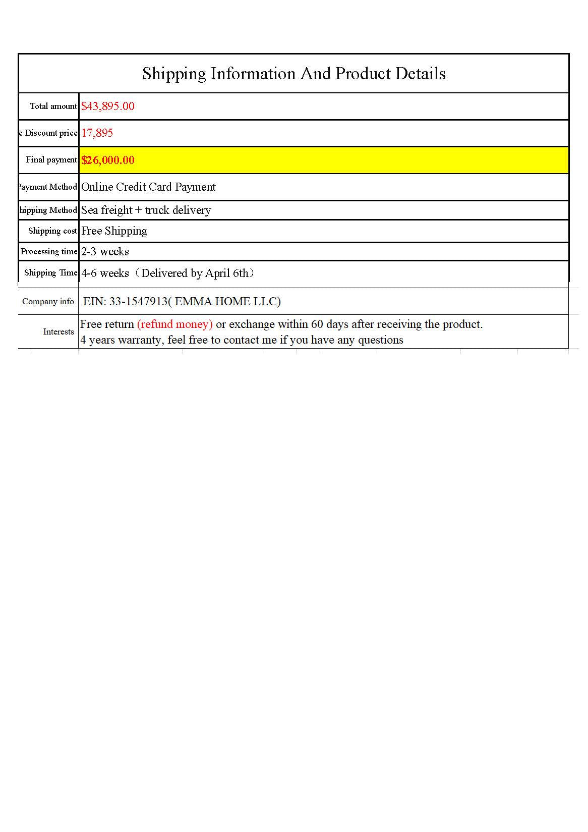 E20250410RP_Invoice-20250413 $26000 Pay half of the balance $13,000