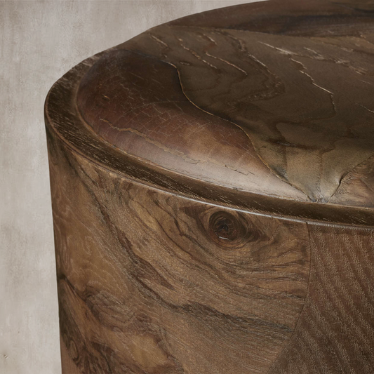 Tango Round Plinth End Table