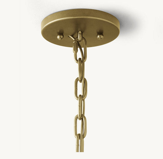 HARLOW CRYSTAL ROUND CHANDELIER 43"