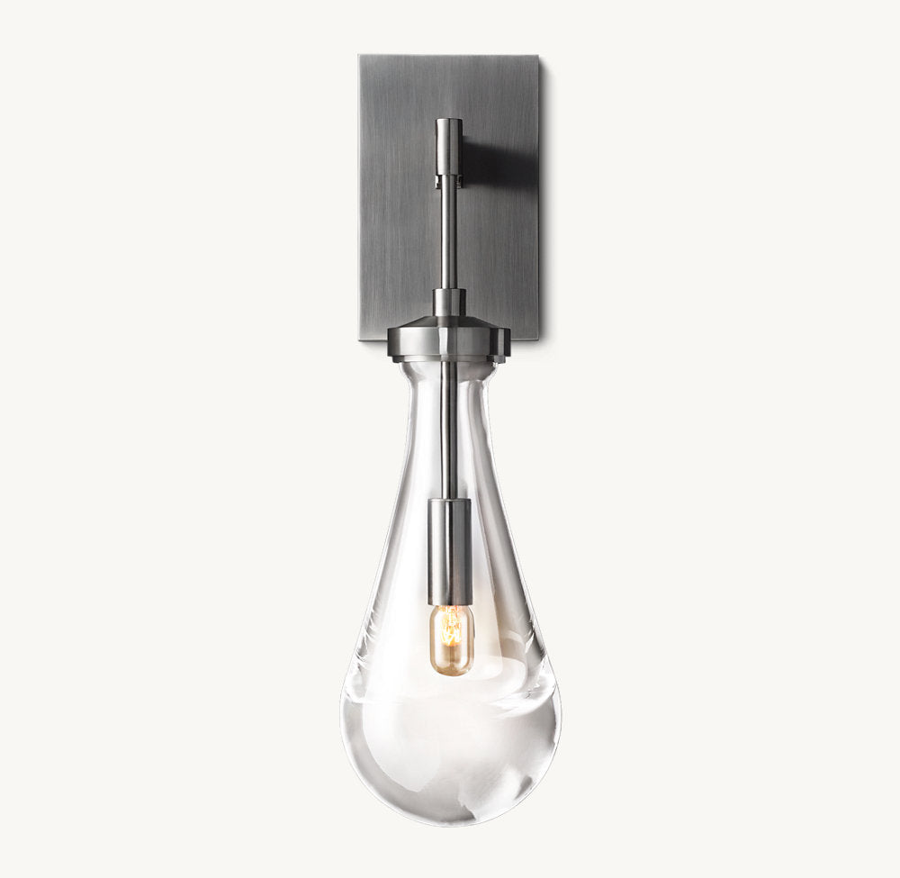 RAINDROP OUTDOOR SCONCE