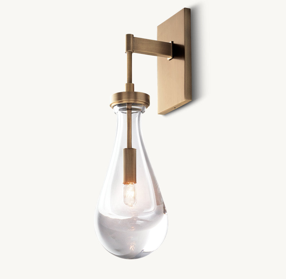 RAINDROP OUTDOOR SCONCE