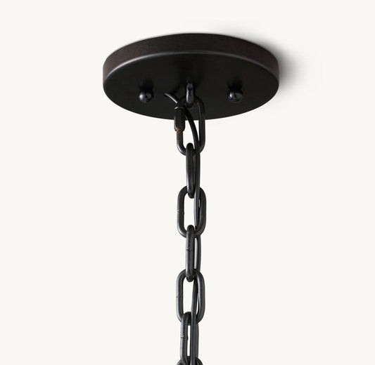 HARLOW CRYSTAL ROUND CHANDELIER 31"