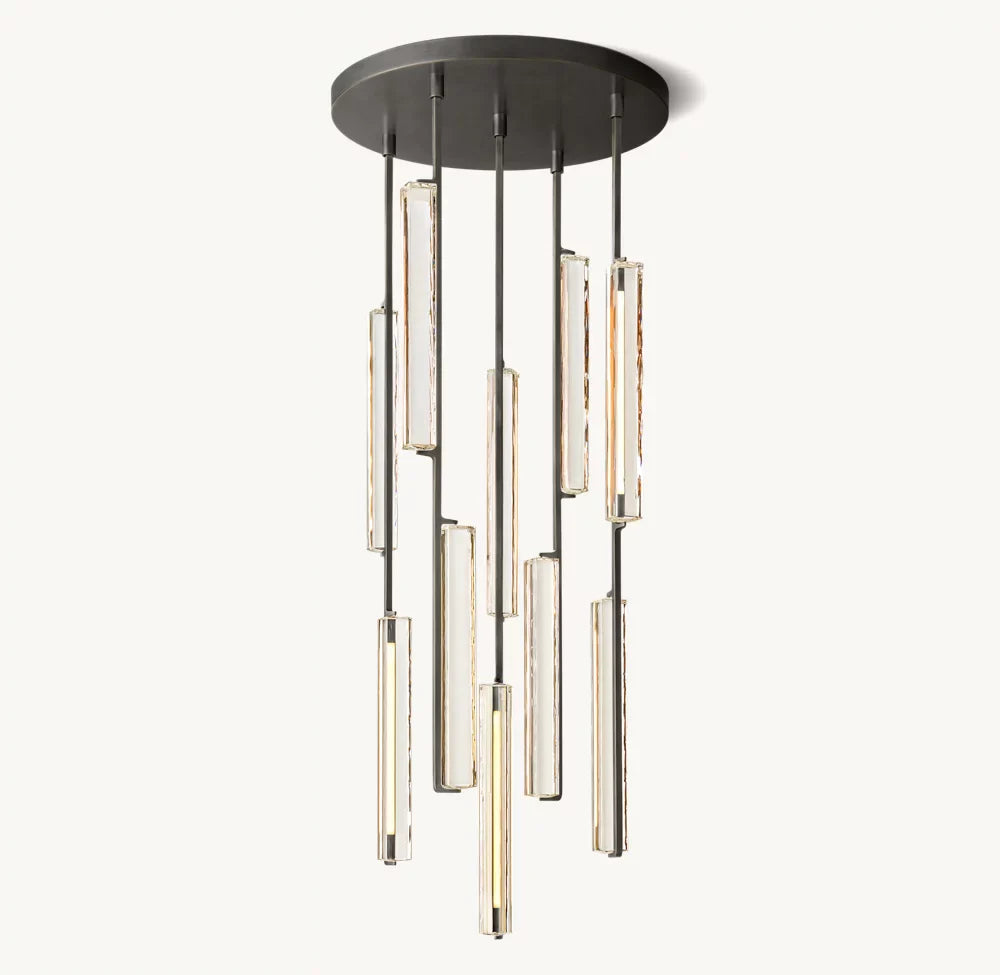 AUDUBON ROUND CHANDELIER 24"