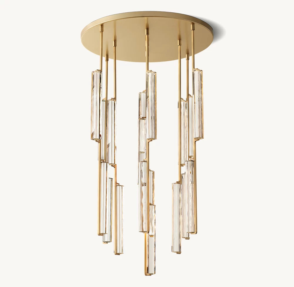AUDUBON ROUND CHANDELIER 40"