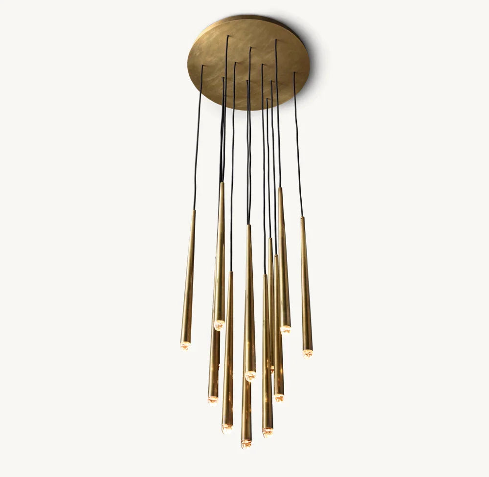 AQUITAINE ROUND CHANDELIER 24"