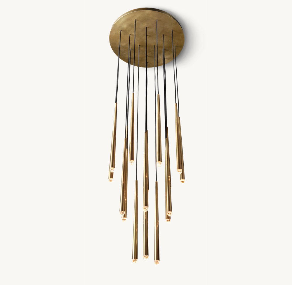 AQUITAINE ROUND CHANDELIER 30"