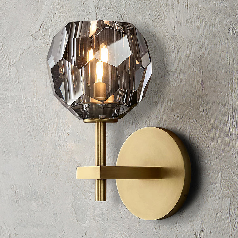 BOULE DE CRISTAL GLASS WALL SCONCE