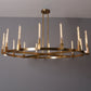 Crown Round Chandelier 72"