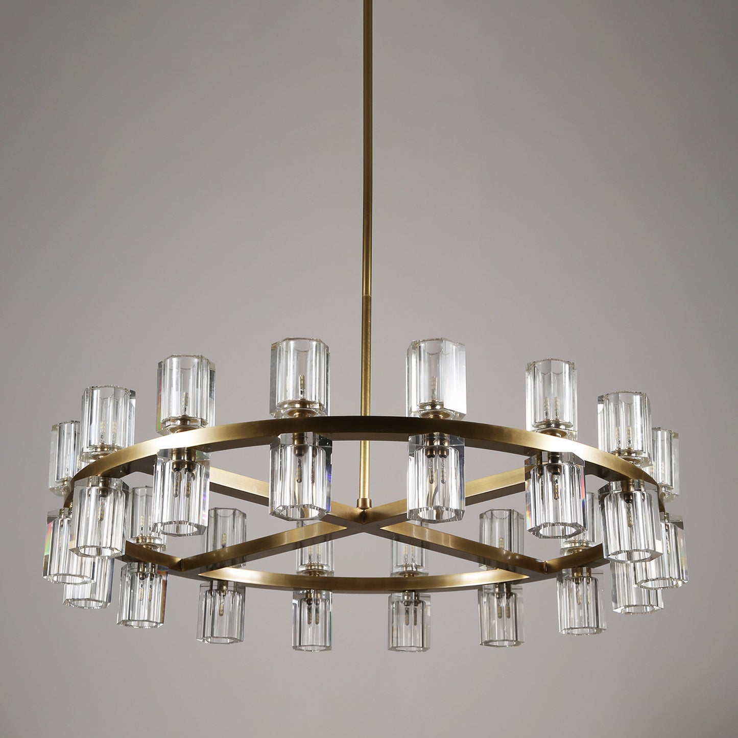 Aubrey Chandelier 32 Lights Brass