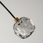 Balle Be Crystal Pendant Brass
