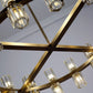Aubrey Chandelier 32 Lights Brass