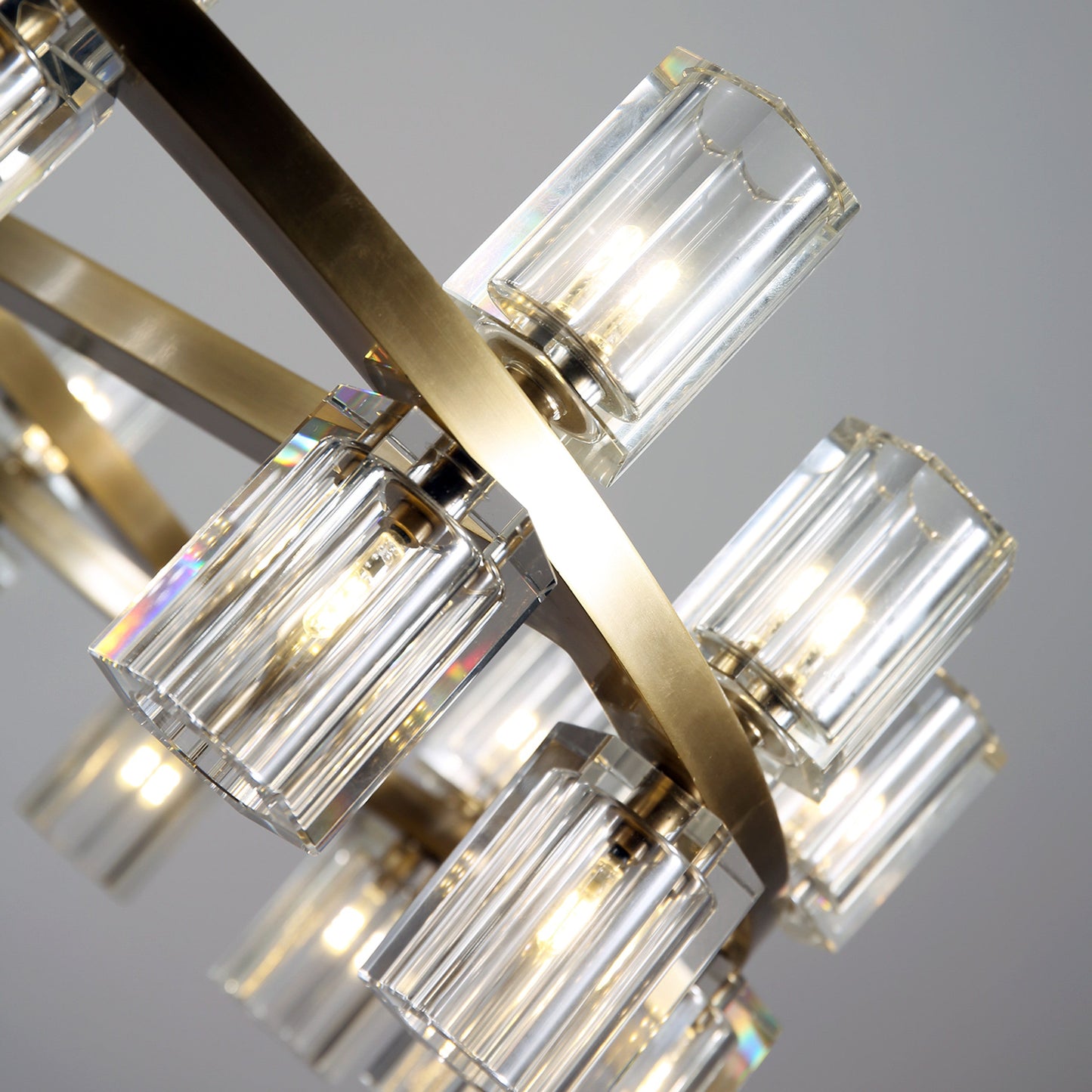 Aubrey Chandelier 32 Lights Brass