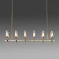 Aicken 10 Lights Chandelier Brass