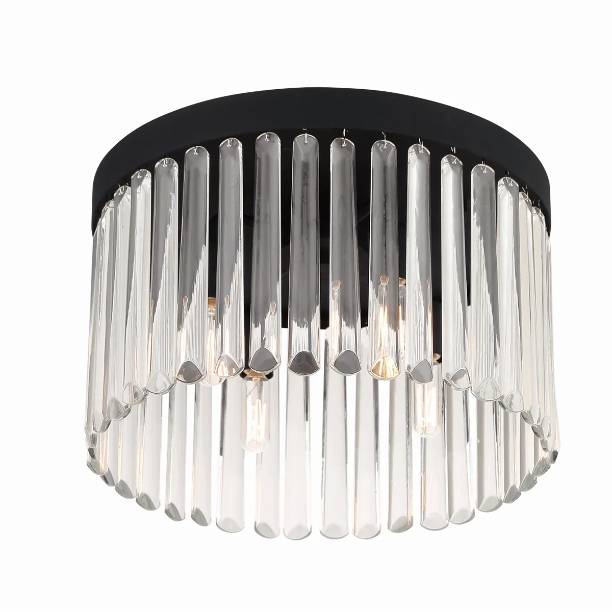 Emilie Flush Mount Ceiling Fixture 24"W  customization