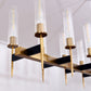 Aicken 10 Lights Chandelier Brass