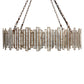 Artistic Antique Glass Lailar Round Chandelier
