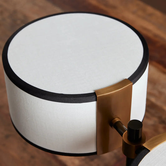 Daphnea Drum Shade Table Lamp