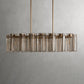 Art Glass Delsier Oval Chandelier