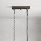 Andreas 32" Linear Chandelier in Bronze