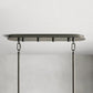 Art Glass Delsier Oval Chandelier