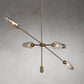 Arrow Brass Chandelier