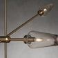 Arrow Brass Chandelier