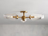 Arrow Flush Mount in Brass