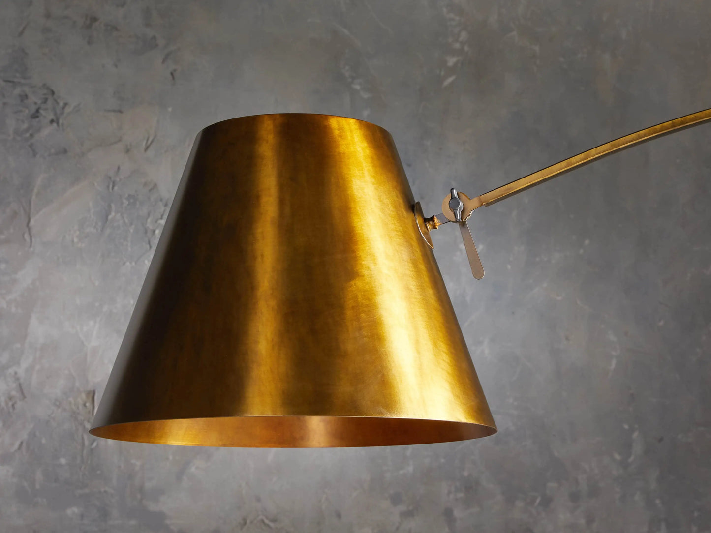 Arcadia Bronze Arc Floor Lamp