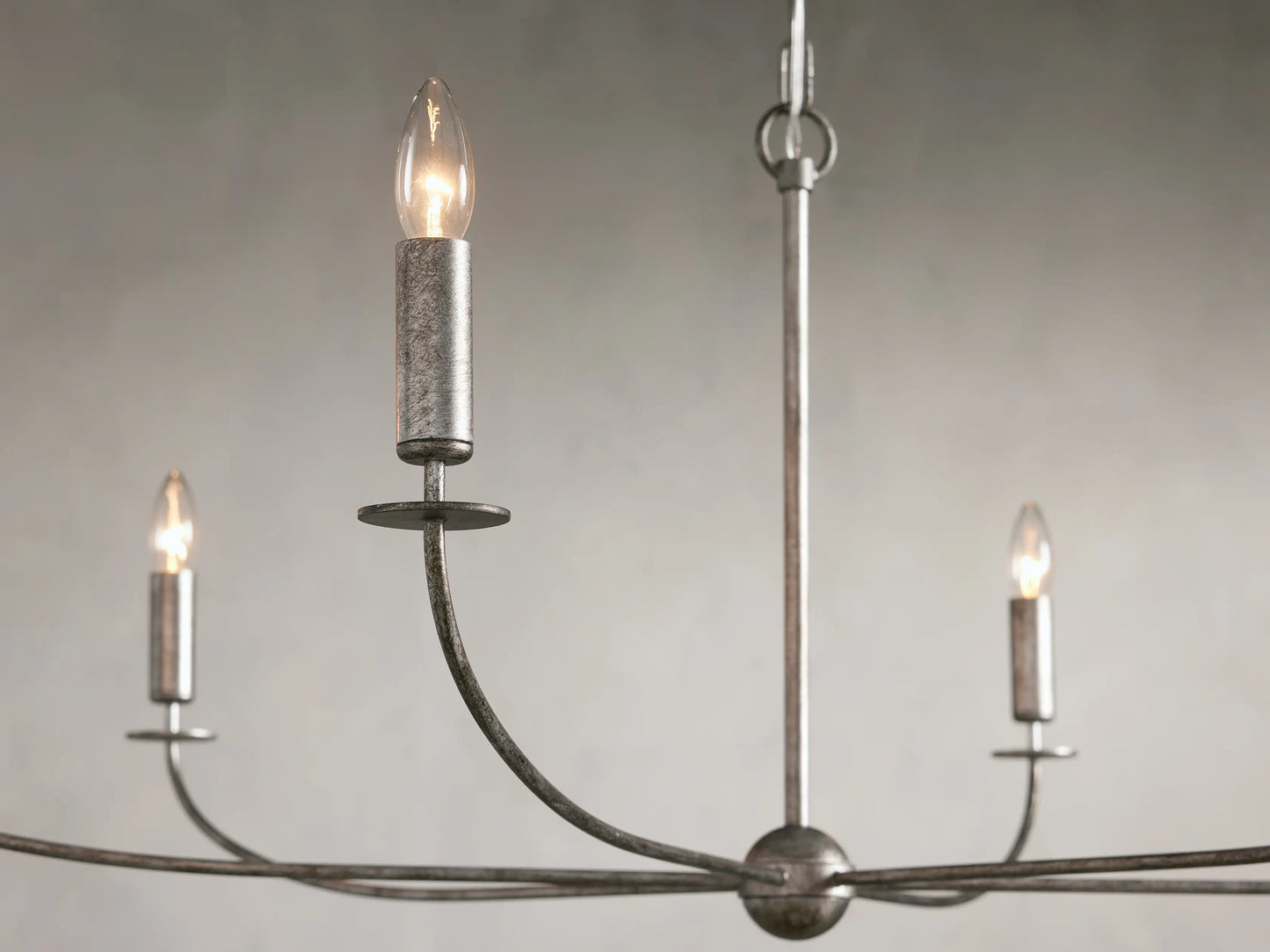 Arnett Chandelier in Silver
