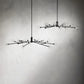 Moder Apollo Glass Ball Round Chandelier