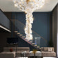 Nenufar Water Lily Chandelier 23.6" 31.5"