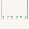 Boule De Cristal Clear Glass Linear Chandelier 60"