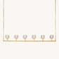 Boule De Cristal Clear Glass Linear Chandelier 60"