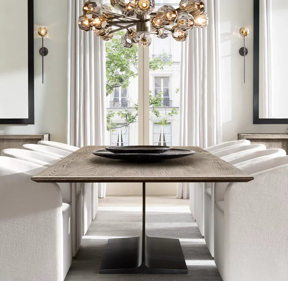 Boule De Cristal Clear Glass Round Chandelier 36"