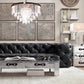 1920S ODEON ROUND CHANDELIER 32"