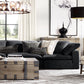 HARLOW CRYSTAL ROUND CHANDELIER 31"