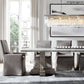 1920S ODEON RECTANGULAR CHANDELIER 49"