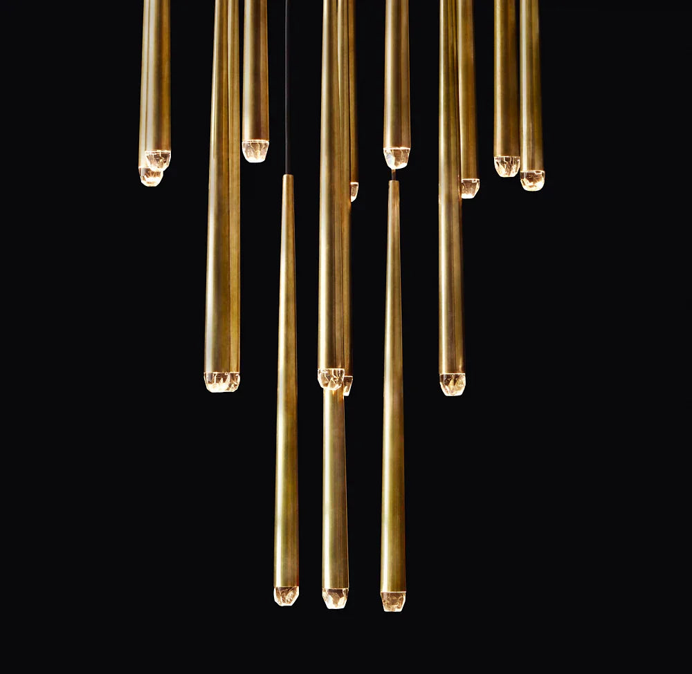 AQUITAINE ROUND CHANDELIER 24"