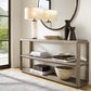 CYLINDRICAL COLUMN ALABASTER TABLE LAMP