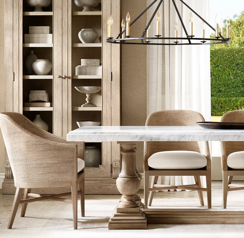 19TH C. ENGLISH OPENWORK ROUND CHANDELIER 60"