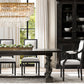 MARIGNAN TIERED RECTANGULAR CHANDELIER 60"