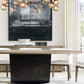 BOULE DE CRISTAL SMOKE GLASS ROUND CHANDELIER 48"
