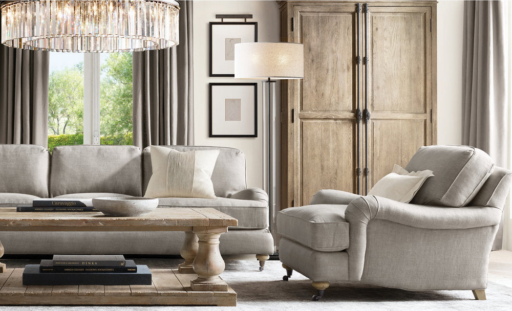 RHYS ROUND CHANDELIER 43"